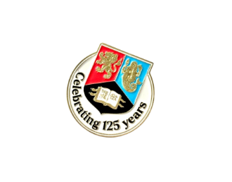 125 Years Celebrative Crest Pin Badge