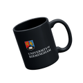 Black University of Birmingham mug
