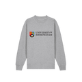 Gray sweatshirt with University of Birmingham logo 