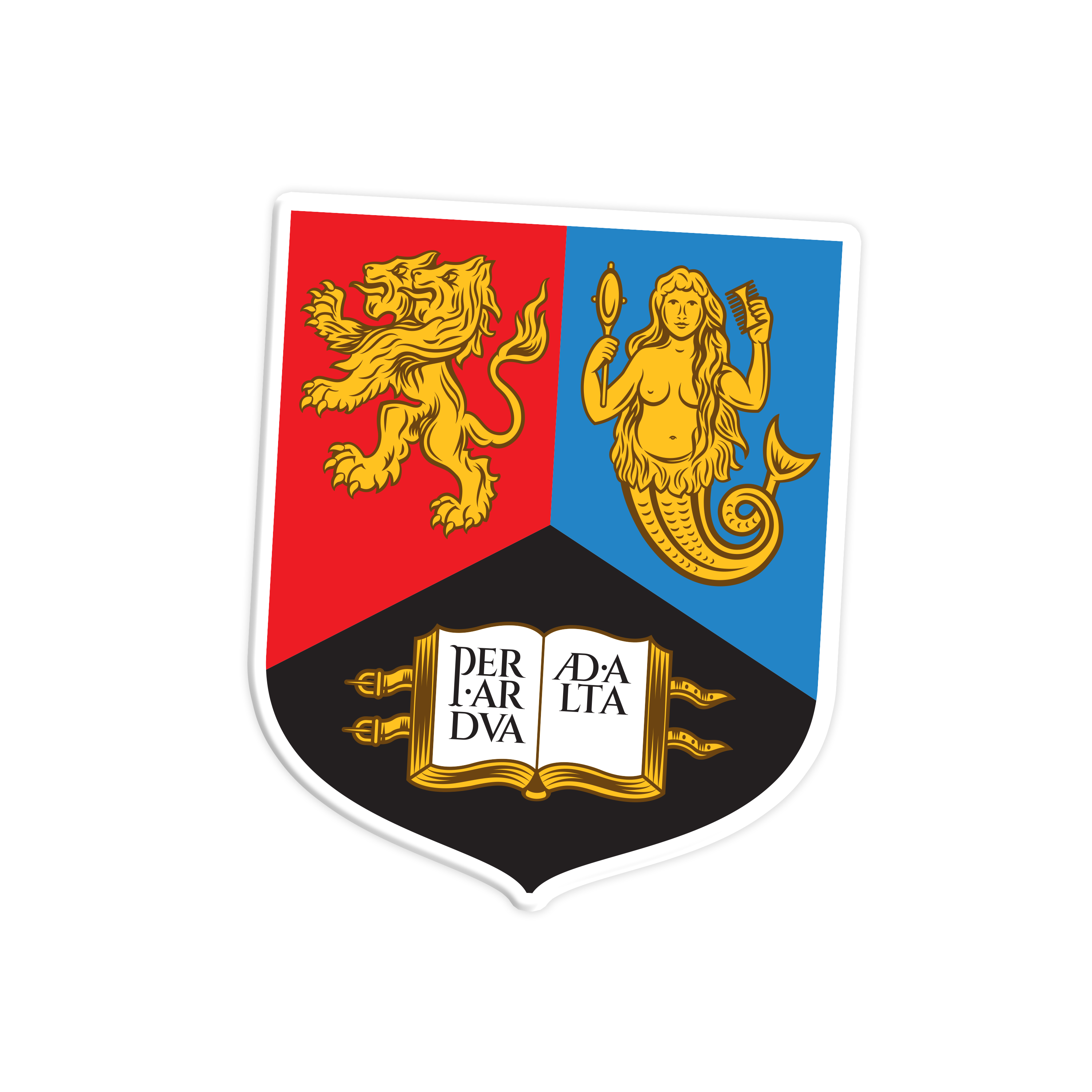 University of Birmingham crest pin badge
