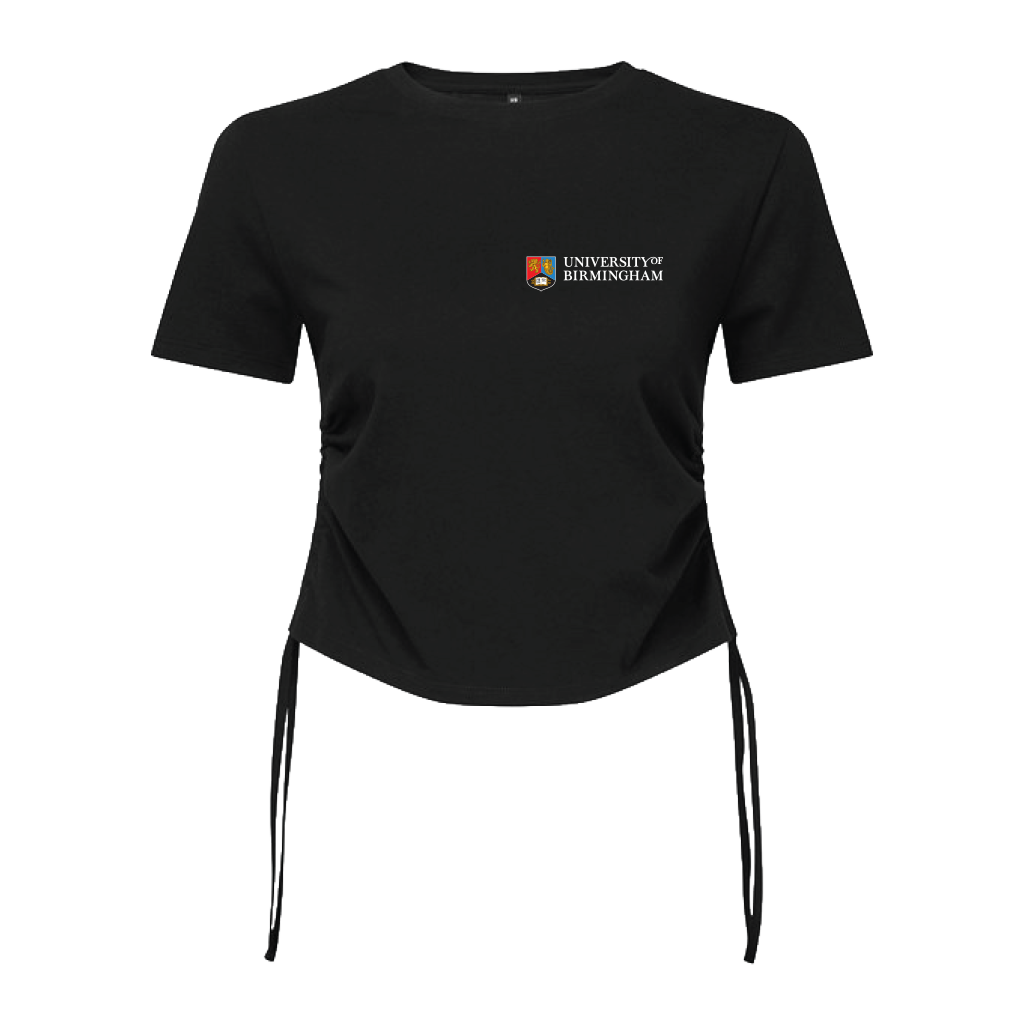Women's Ruched Crop Top