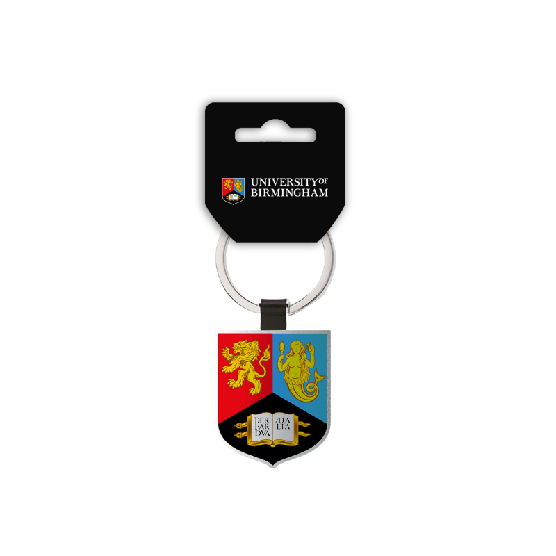 Keyring with University of Birmingham crest