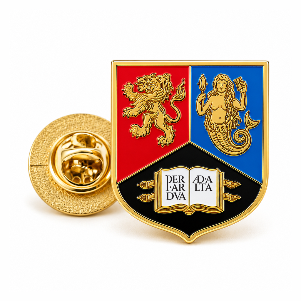 Crest Pin Badge