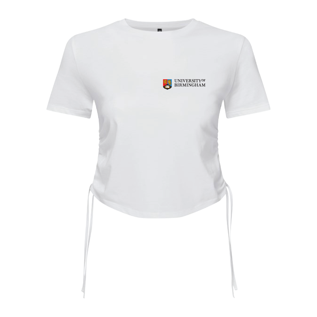 Women's Ruched Crop Top
