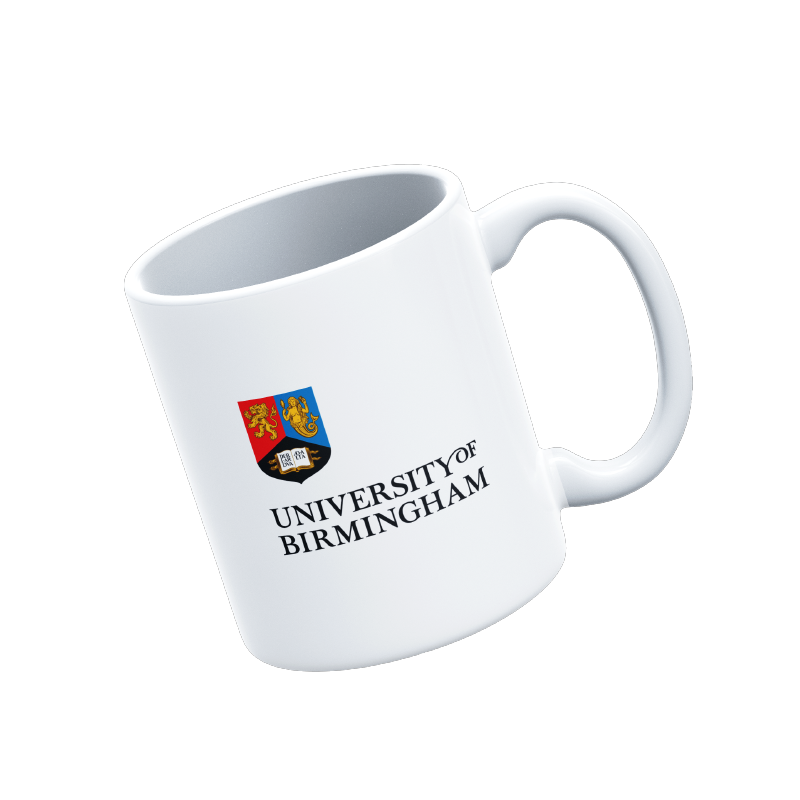 White University of Birmingham mug